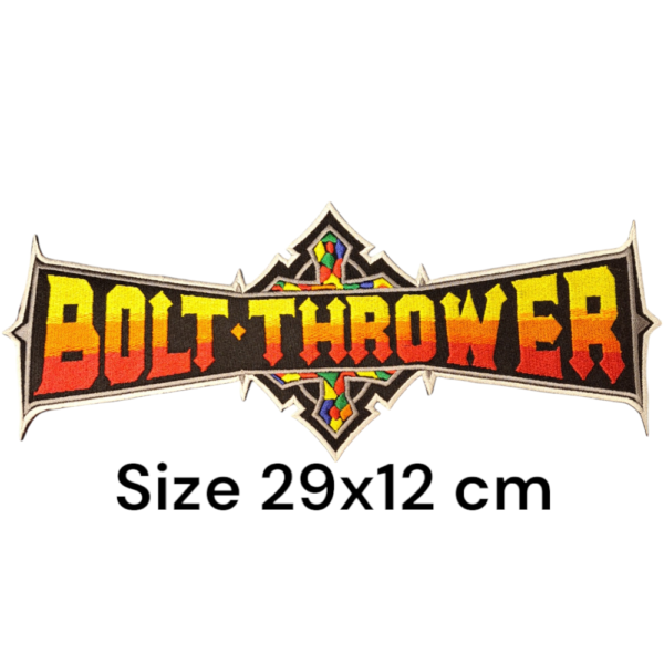 Bolt Thrower Embroidered Back Patch