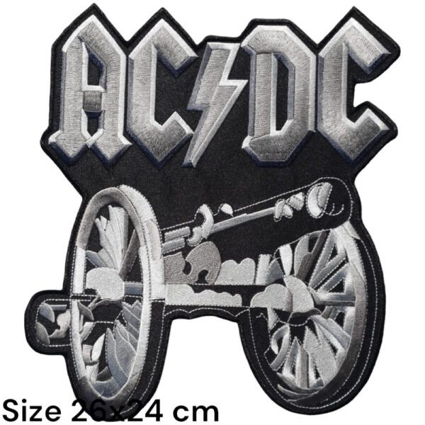 AC/DC Embroidered Back Patch