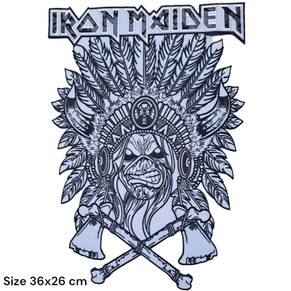 Iron Maiden Embroidered Back Patch