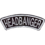 Headbanger Embroidered Patch