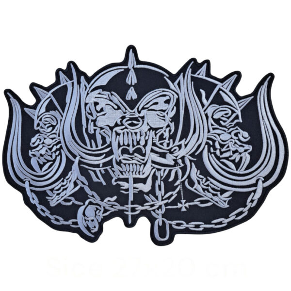 Motorhead Embroidered Back Patch