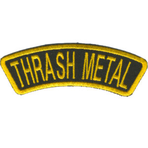 Thrash Metal Embroidered Patch