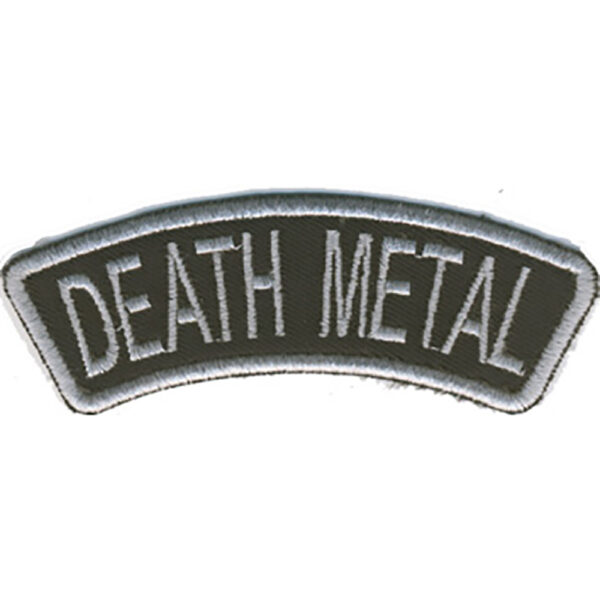 Death Metal Embroidered Patch