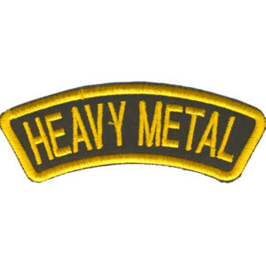 Heavy Metal Embroidered Patch