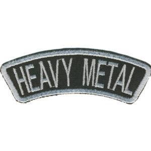 Heavy Metal Embroidered Patch