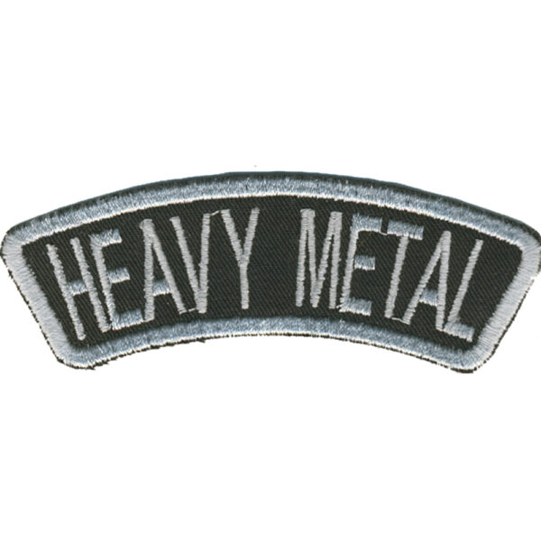 Heavy Metal Embroidered Patch