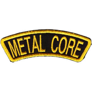 Metal Core Embroidered Patch