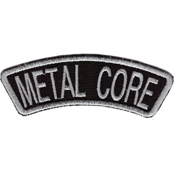 Metal Core Embroidered Patch