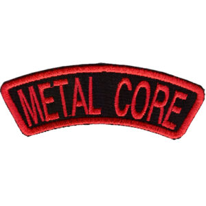 Metal Core Embroidered Patch
