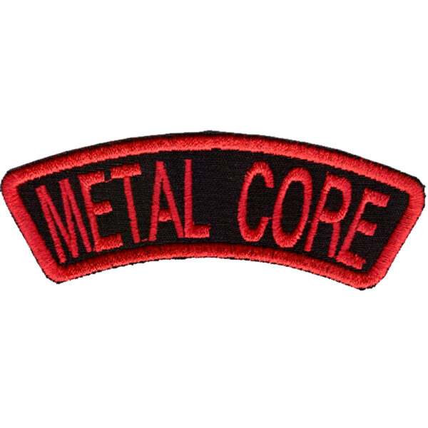 Metal Core Embroidered Patch