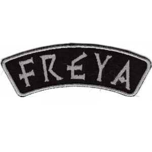 Freya Embroidered Patch