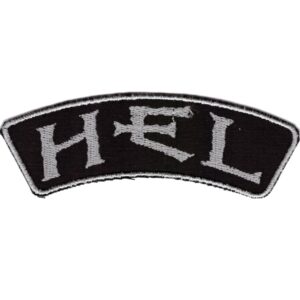 Hel Embroidered Patch