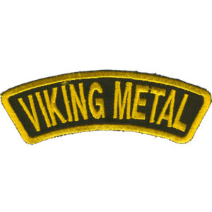 Viking Metal Embroidered Patch