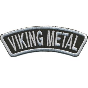 Viking Metal Embroidered Patch