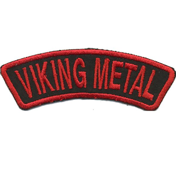 Viking Metal Embroidered Patch