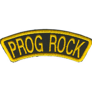 Prog Rock Embroidered Patch