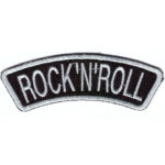 Rock N Roll Embroidered Patch