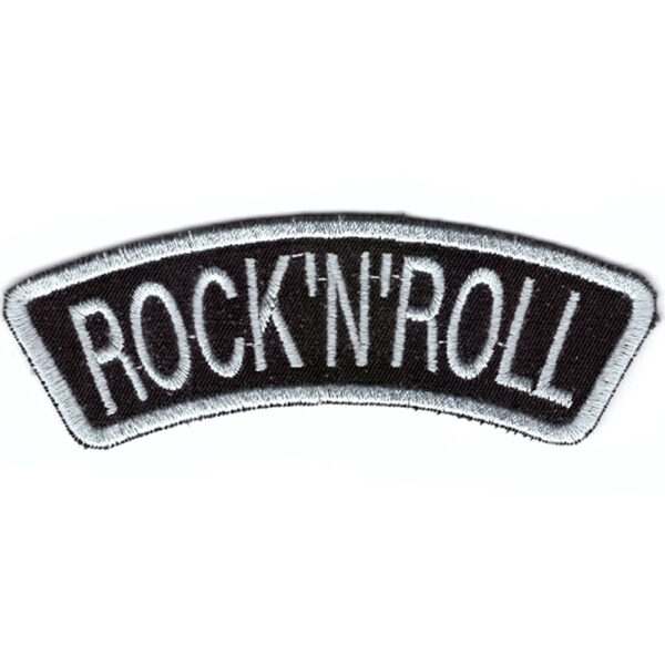 Rock N Roll Embroidered Patch
