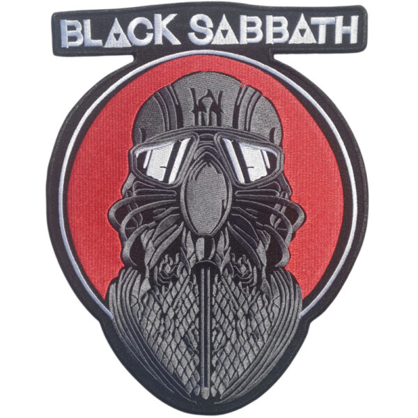 Black Sabbath Embroidered Back Patch