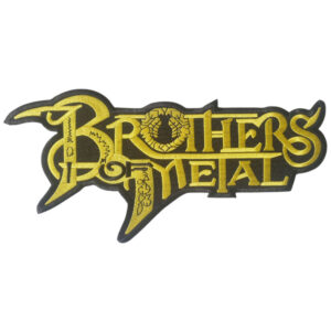 Brother Of Metal Embroidered Back Patch