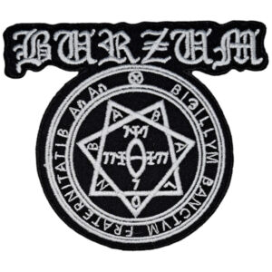 Burzum Embroidered Patch