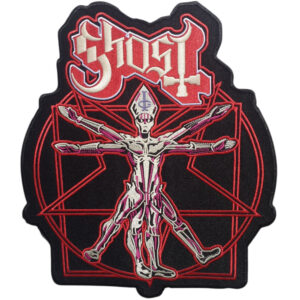 Ghost  Embroidered Back Patch