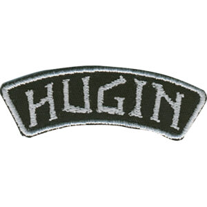 Hugin Embroidered Patch