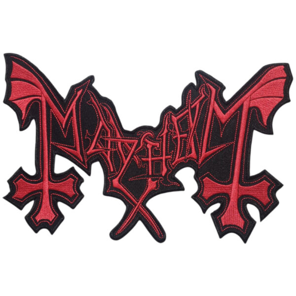 Mayhem Embroidered Back Patch