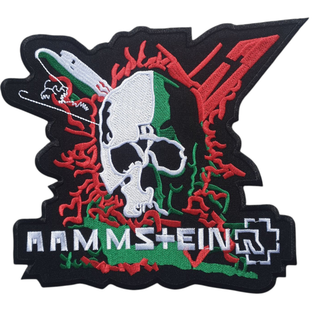 Rammstein Embroidered Back Patch