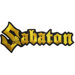 Sabaton Embroidered Back Patch