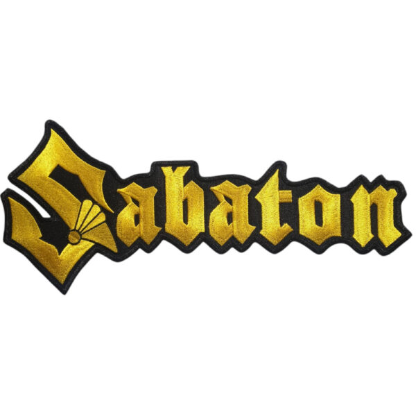 Sabaton Embroidered Back Patch