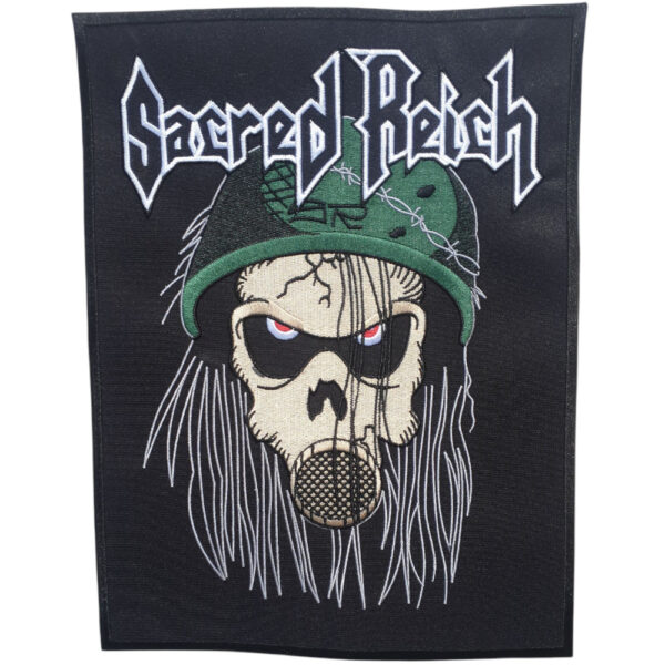 Sacred Reich  Embroidered Back Patch