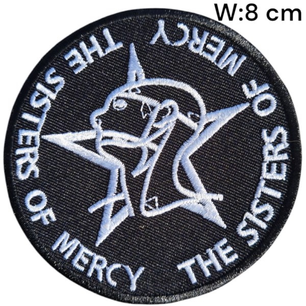 The Sisters Of Mercy Embroidered Patch